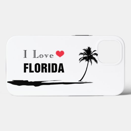 I Liebe Florida Case-Mate iPhone Hülle (Rückseite (Horizontal))