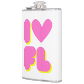 I Liebe Florida Flachmann (Links)