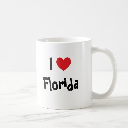 I Liebe Florida Kaffeetasse (Rechts)