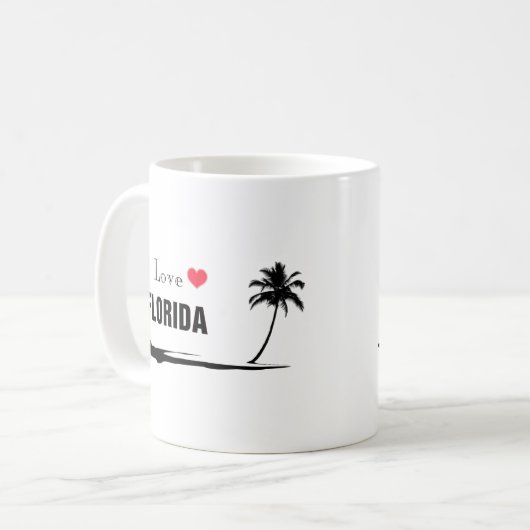 I Liebe Florida Kaffeetasse (Vorderseite Links)