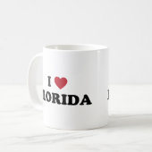 I Liebe Florida Kaffeetasse (Vorderseite Links)