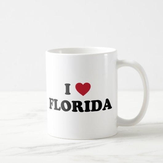 I Liebe Florida Kaffeetasse (Rechts)