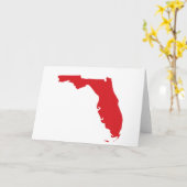 I Liebe Florida Karte (Gelbe Blume)