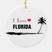 I Liebe Florida Keramik Ornament (Hinten)