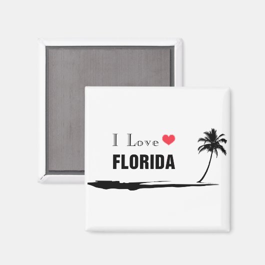 I Liebe Florida Magnet (Vorderseite/Rückseite)