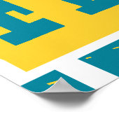 I Liebe Florida - Pop art Poster (Ecke)