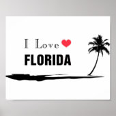 I Liebe Florida Poster (Vorne)