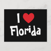 I Liebe Florida Postkarte (Vorderseite)