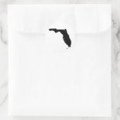 I Liebe Florida Runder Aufkleber (Tasche)