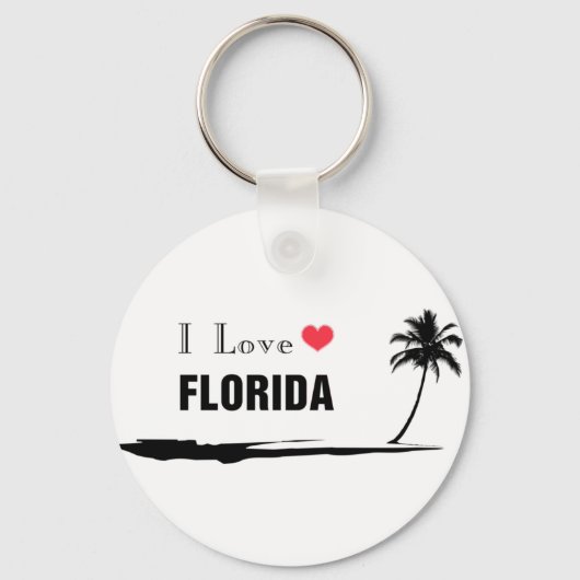 I Liebe Florida Schlüsselanhänger (Vorderseite)
