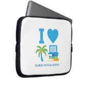 I Liebe Florida Virtual School Laptop Sleeve (Vorne Rechts)