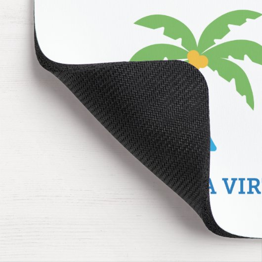 I Liebe Florida Virtual School Mousepad (Ecke)