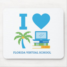 I Liebe Florida Virtual School Mousepad