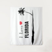 I Liebe Florida Wandteppich (Vorderseite)