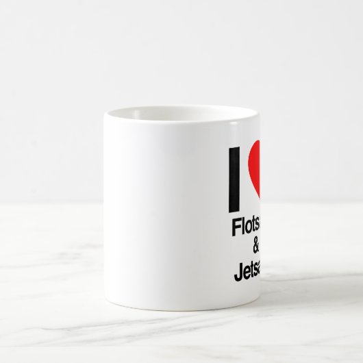 i Liebe flotsam und jetsam Kaffeetasse (Mittel)
