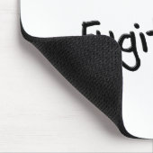 I Liebe-Flüchtlinge Mousepad (Ecke)