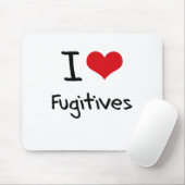 I Liebe-Flüchtlinge Mousepad (Mit Mouse)