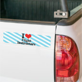 I Liebe-Flug-Lehrer Autoaufkleber (Auf Lkw)