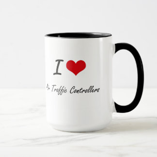 I Liebe-Fluglotse-künstlerischer Entwurf Tasse