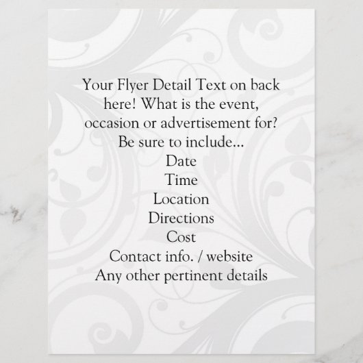 I LIEBE FLYER (Hinten)