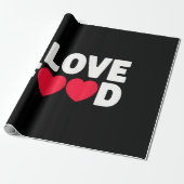 I Liebe Food Funny Feinschmecker Geschenk für Männ Geschenkpapier (Ungerollt)