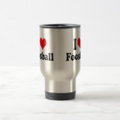 I Liebe Foosball Reisebecher (Mittel)