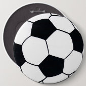 I Liebe Football (Fußball) Spielherz: I Liebe Button (Vorne & Hinten)