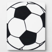 I Liebe Football (Fußball) Spielherz: I Liebe Fotoplatte (Vorderseite)