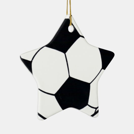 I Liebe Football (Fußball) Spielherz: I Liebe Keramik Ornament (Rechts)