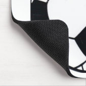 I Liebe Football (Fußball) Spielherz: I Liebe Mousepad (Ecke)