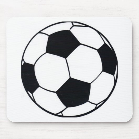I Liebe Football (Fußball) Spielherz: I Liebe Mousepad (Vorne)