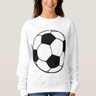 I Liebe Football (Fußball) Spielherz: I Liebe Sweatshirt