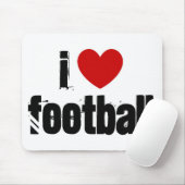 I Liebe Football Mousepad (Mit Mouse)