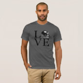I Liebe Football T - Shirt (Vorne ganz)