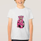 I Liebe Football Tri-Blend Shirt (Vorderseite)