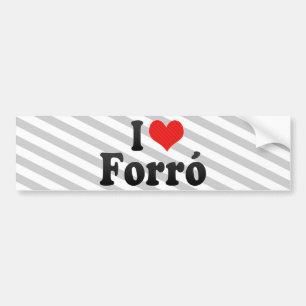 I Liebe Forró Autoaufkleber