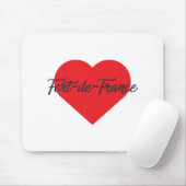 I Liebe Fort-de-France Mousepad (Mit Mouse)