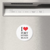 I Liebe Fort Myers Beach Magnet (In Situ (Geschirrspüler))