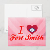 I Liebe Fort Smith, Arkansas Postkarte (Vorne/Hinten)