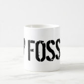 I LIEBE-FOSSILIEN Megalodon Kaffeetasse (Mittel)