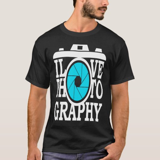 I Liebe Fotografie 2 T-Shirt (Vorderseite)