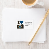 I Liebe Fotografie Adressaufkleber (Insitu)