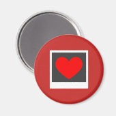 I Liebe Fotografie Magnet (Vorderseite/Rückseite)