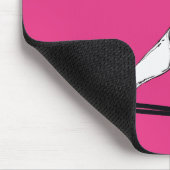 I Liebe Fotografie Mousepad (Ecke)