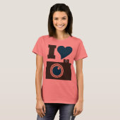 I Liebe Fotografie T-Shirt (Vorne ganz)