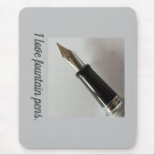 I Liebe Fountain Pens Mousepad (Vorne)
