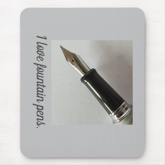 I Liebe Fountain Pens Mousepad (Vorne)