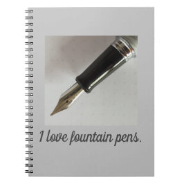 I Liebe Fountain Pens Notizblock