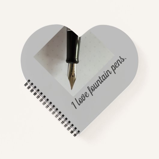 I Liebe Fountain Pens Notizblock (Vorderseite)
