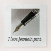 I Liebe Fountain Pens Puzzle (Vertikal)